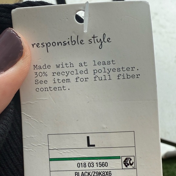 NWT a new day Black Strap Dress - Picture 4 of 4